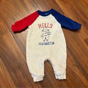 Baby Gap Hello Goodbye Paddington jumpsuit onesie
